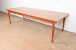 Ethan Allen Arts And Crafts Shaker Cherry Wood Extension Harvest Dining Table Seller. Price: $4995.00.
