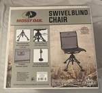 Mossy Oak Swivel Blind Chair New. Price: $69.99.
