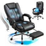 Jonpony Big And Tall Office Chair 500LBS Executive Massage Open. Price: $105.00.