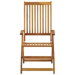 Outdoor Recliner Patio Reclining Lounge Solid Wood Acacia Vidaxl New. Price: $163.99.