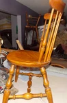 Mid Century Maple Nichols & Stone Dinette / Side (one Chair) Used. Price: $199.00.