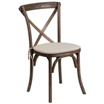 Flash Furniture Cross Back Chair Cushion In Early American New. Price: $199.99.