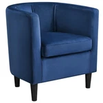 Yaheetech Velvet Accent Chair, Modern And Comfortable Set Of 1, Blue New. Price: $146.99.