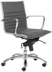 Dirk Gray Low Back Adjustable Swivel Office Chair New. Price: $646.80.