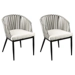 Sei Furniture Melilani Wicker Outdoor Chairs In Gray (set Of 2) New. Price: $273.28.