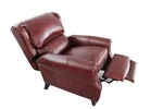 Genuine Barcalounger Treyburn Power Top Grain Leather Recliner Chair New. Price: $1295.00.