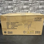 Flash Furniture Langston Arm Chair, Black Open. Price: $129.98.