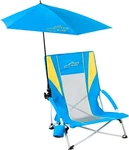 Beach Chair 300LB Heavy Duty Portable Backpack 360 Umbrella Ocean Blue Fair Wind New. Price: $89.99.