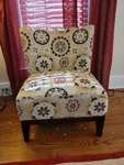 World Market Midcentury Themed Living Room Upholstered Club Chair #24451048 Used. Price: $129.99.