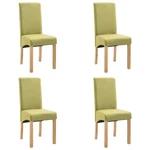 Vidaxl Dining Chairs 4 Pcs Green Fabric New. Price: $203.95.