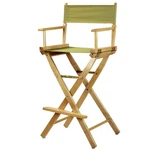 Casual Home 30 Directors Chair Natural Frame-with Olive Canvas Bar Height New. Price: $128.48.