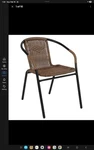 Flash Furniture TLH-037-DK-BN-GG Brown Rattan Indoor-outdoor Stack Chair Set OF2 Open. Price: $105.99.