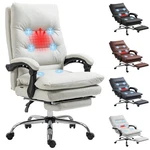 Vinsetto Microfibre Vibration Massage Office Chair With Heat, Reclining New. Price: $159.99.