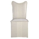 Uttermost 23311-2 Lenore Armless Chairs Flax Set Of New. Price: $1272.00.