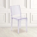 Flash Furniture Phantom Series Transparent Stacking Side Chair, PK4 New. Price: $509.73.