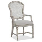 Bowery Hill Modern / Contemporary Metal Back Arm Chair In Gray Wood New. Price: $876.44.