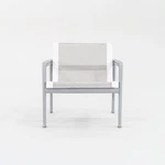 2022 Richard Schultz Knoll 1966 Collection Lounge Chair With Grey Aluminum Frame Used. Price: $1300.00.