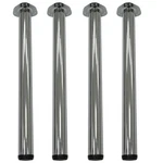 Regency Kee Post Table Legs (set Of 4)- Chrome New. Price: $78.99.