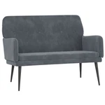 Contemporary Velvet Loveseat Bench For Living Room Vidaxl New. Price: $133.99.