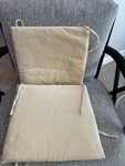 Pottery Barn Chair Cushions, Oatmeal Velvet, Includes Back & Seat (2 Sets) Pre-owned. Price: $30.00.