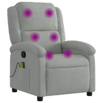 Massage Recliner Wingback Armchair Home Theater Cinema Velvet Vidaxl New. Price: $245.99.