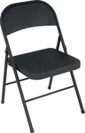 Cosco All Steel Folding Chair Black (4-PACK) Pack, New. Price: $155.99.