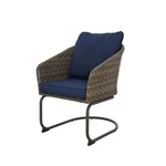 Four Seasons Courtyard Rockland Spring Motion Dining Chairs, Brown, Set Of 2 New. Price: $299.99.