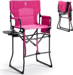 Ever Advanced Portable 30.7" Seat Height Tall Folding Camping Chair Directors New. Price: $114.99.