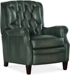 Hooker Furniture RC111-PB Palmer 32"W Leather Recliner Sarzana Portal / Dark New. Price: $1225.00.