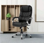 Fdw High Back Office Chair Ergonomic Pu Leather Swivel Black New. Price: $79.99.