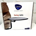 Ekornes Stressless Comfort Swing Table Mahogany Stain Made Norway New Box. Price: $139.99.