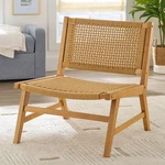 Better Homes & Gardens Vista Woven Accent Chair, Light Honey Finish New. Price: $240.30.