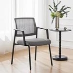 Sweetcrispy Mesh Stacking Chair Upholstered Fabric, Grey, Indoor/outdoor, 1 Pack New. Price: $54.67.