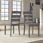 Inspire Q Wilmington Ii Ladder Back Wood Dining Side Chairs (set Of 2) By Classi New. Price: $242.99.