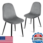 Canglong Velvet Dining Chairs Set Of 2 Comfy Kitchen Side Modern Fabric New. Price: $187.01.