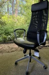 Ikea Markus 22121 Black Mesh High Back Office/desk Chair With Casters Used. Price: $50.00.