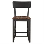 Steve Silver Bermuda Rubberwood/iron Counter Chair In Black (set Of 2) New. Price: $217.82.