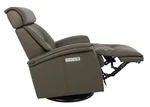 Fjords Rome Large Power 3 Motor Recliner Swivel Chair Relaxer - Graphite Leather New. Price: $3095.00.