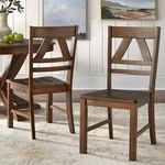 Set Of 2 Vintner Dining Chairs - Buylateral Color Oak New. Price: $169.99.