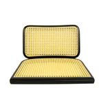 Marcel Breuer Cesca Chair Replacement Cane Seat & Back (black; No Holes) New. Price: $129.00.