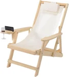 Home Romantic-sling Lounge Chair, Natural/beige New Free Shipping. Price: $50.85.