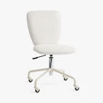 Pottery Barn Teen Carey Swivel Desk Chair Basketweave Ivory New. Price: $115.79.
