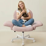 Huanuo Vanity Chair With 6-POSITION Adjustable Armrests, Criss Cross New. Price: $215.99.