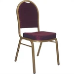Flash Furniture Hercules Dome Back Banquet Stacking Chair Burgundy New. Price: $127.01.