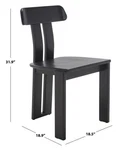 Safavieh Cayde Wood Dining Chair, Reduced Price 2172773639 DCH8801C Open. Price: $87.00.