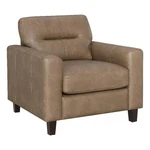 Coaster Scotland Faux Leather Upholstered Track Arm Chair In Brown New. Price: $459.21.