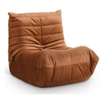 Bowery Hill Contemporary Soft Cognac Velvet Upholstered Chair New. Price: $565.89.