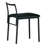 Acme Senon Faux Leather Upholstered Armless Chair In Black New. Price: $70.99.