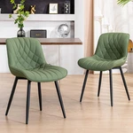 Younuoke Dining Chairs Set Of 2 Mid Century Modern Kitchen Comfortable Uph New. Price: $387.95.