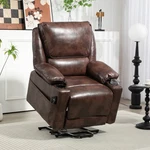Lift Recliner Chair, Power Sofa With Massage And Heat, Brown New. Price: $424.83.